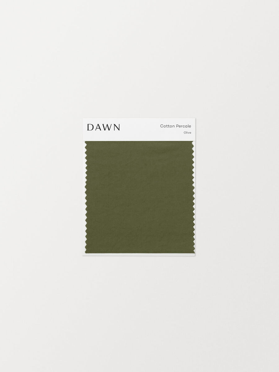 DAWN Stofprøve Fabric Swatch Olive