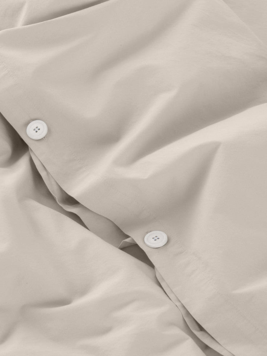 DAWN Percale Duvet Cover (140x220) Duvet Cover Ivory