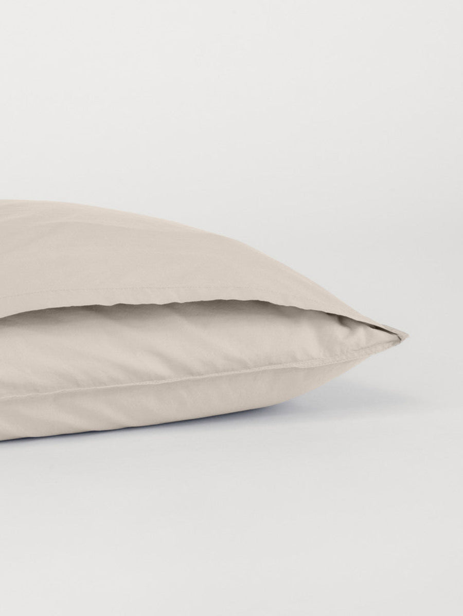 DAWN Percale Duvet Cover (140x220) Duvet Cover Ivory