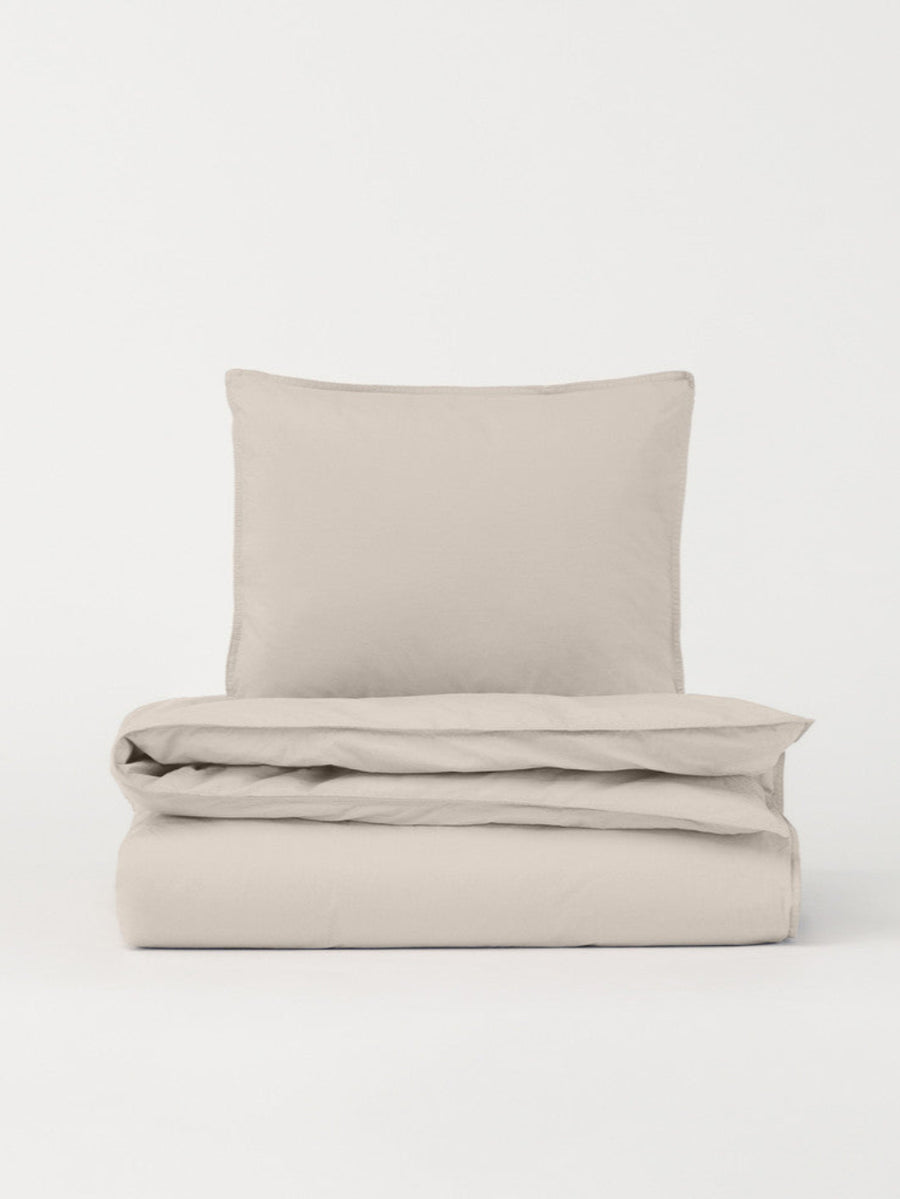 DAWN Percale Duvet Cover (140x220) Duvet Cover Ivory