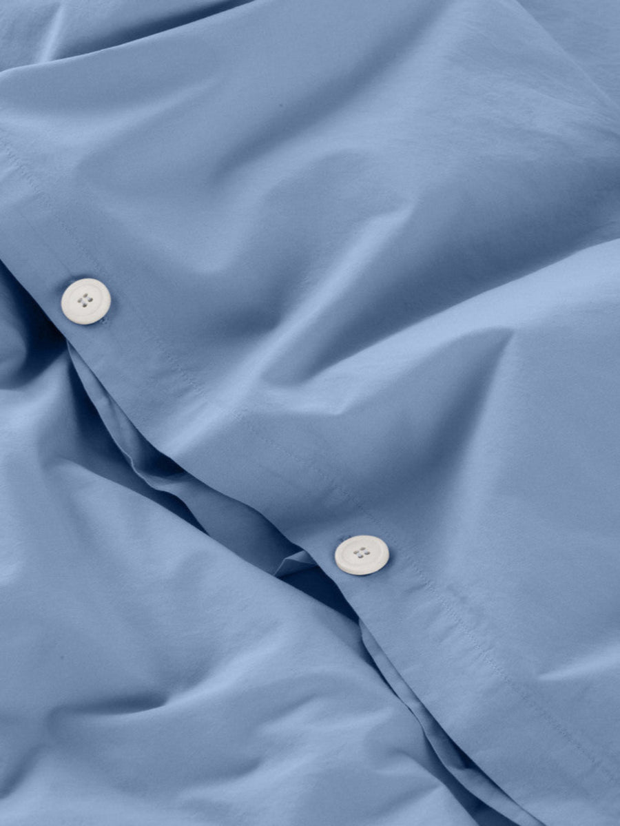DAWN Percale Duvet Cover (140x220) Duvet Cover Midnight Blue