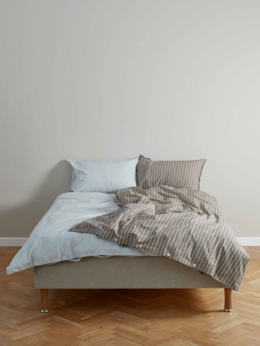 DAWN Percale Duvet Cover (140x220) Duvet Cover Pearl Grey