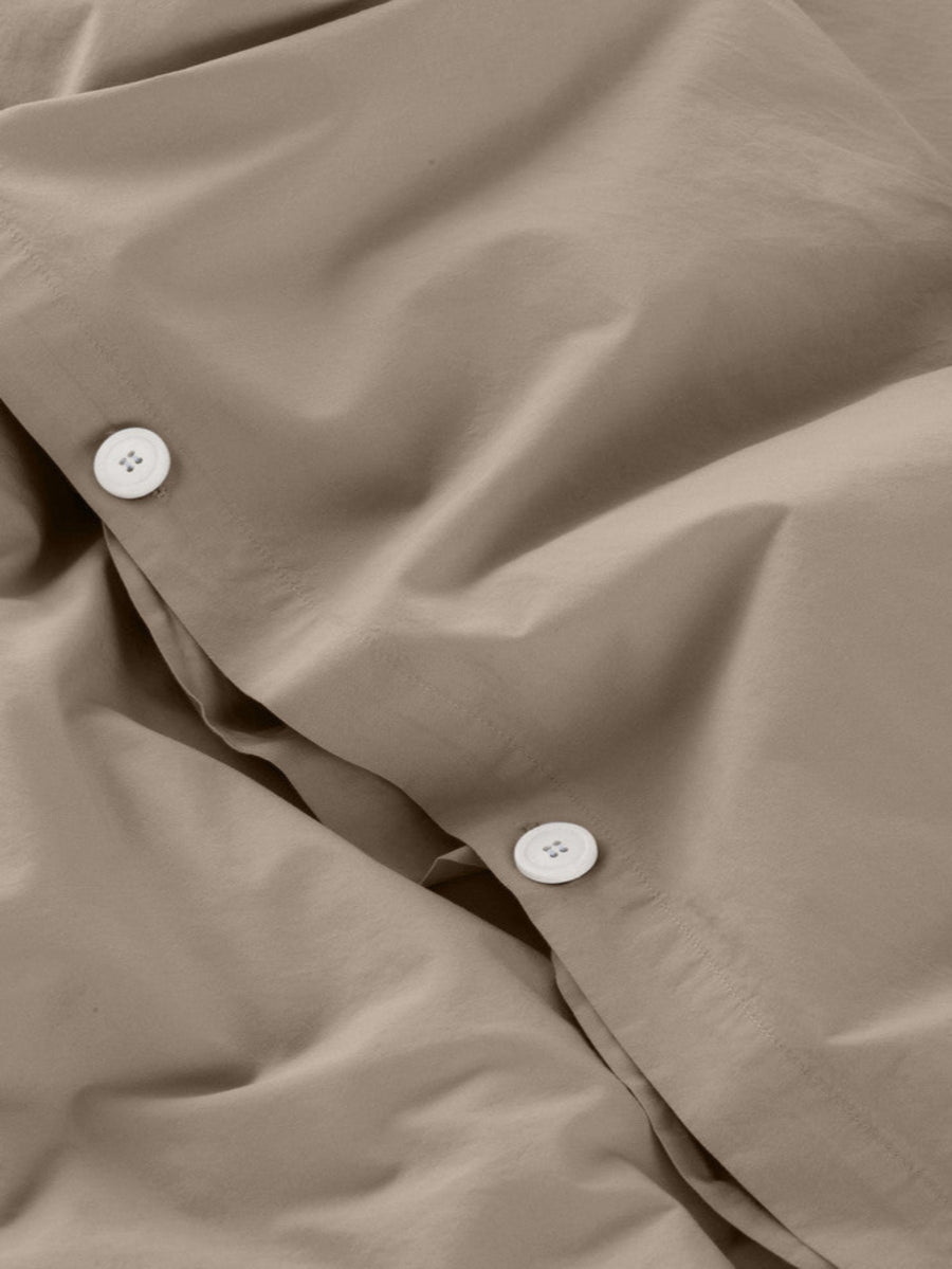 DAWN Percale Duvet Cover (140x220) Duvet Cover Stone