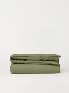 DAWN Percale Dynebetræk Duvet Cover Olive