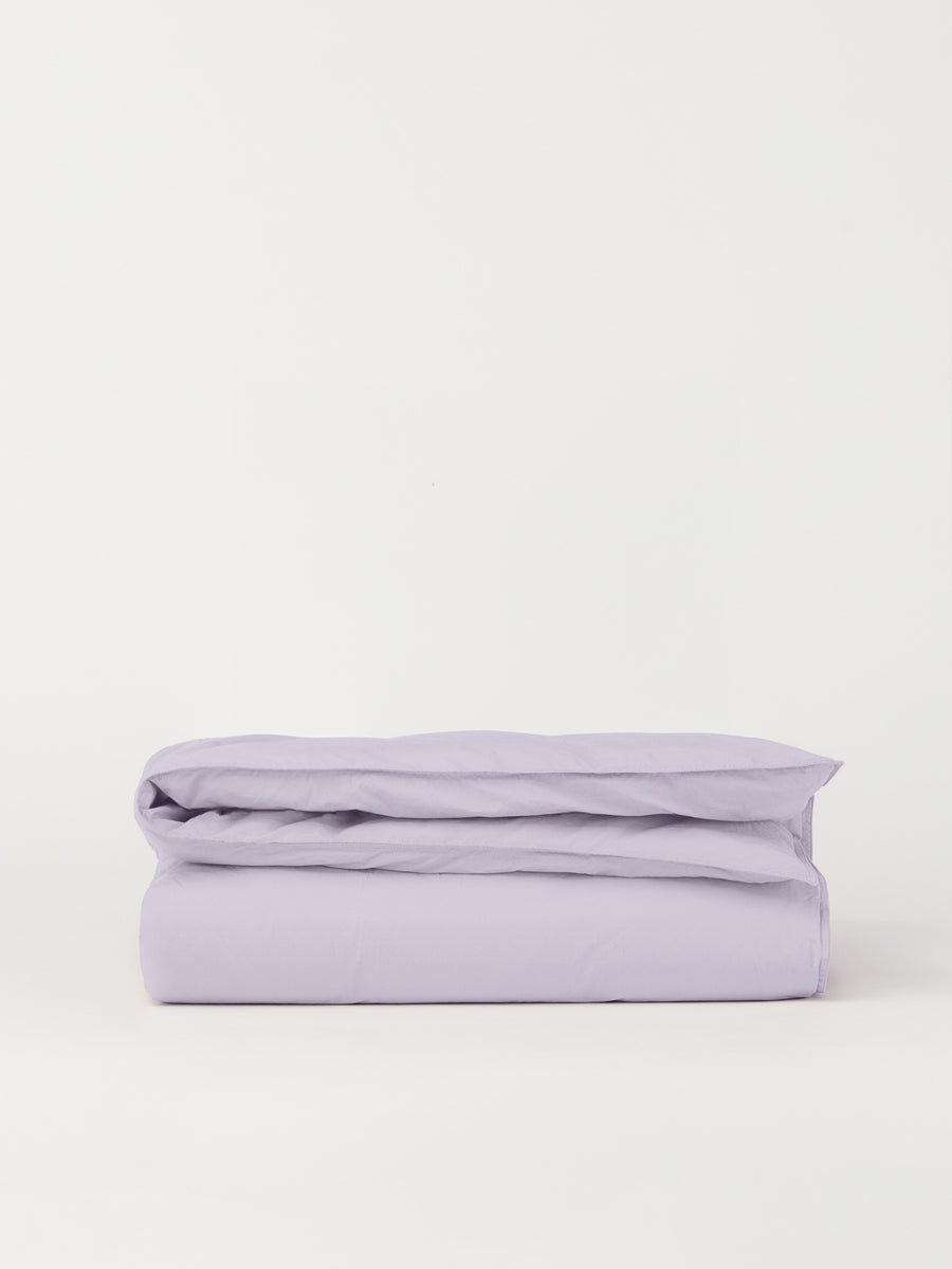 DAWN Percale Dynebetræk Duvet Cover Lavender Mist