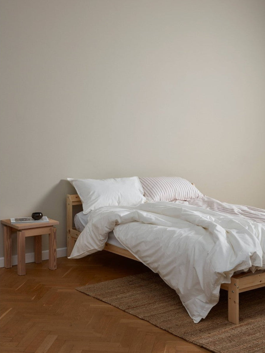 DAWN Percale Dynebetræk Duvet Cover Bright White