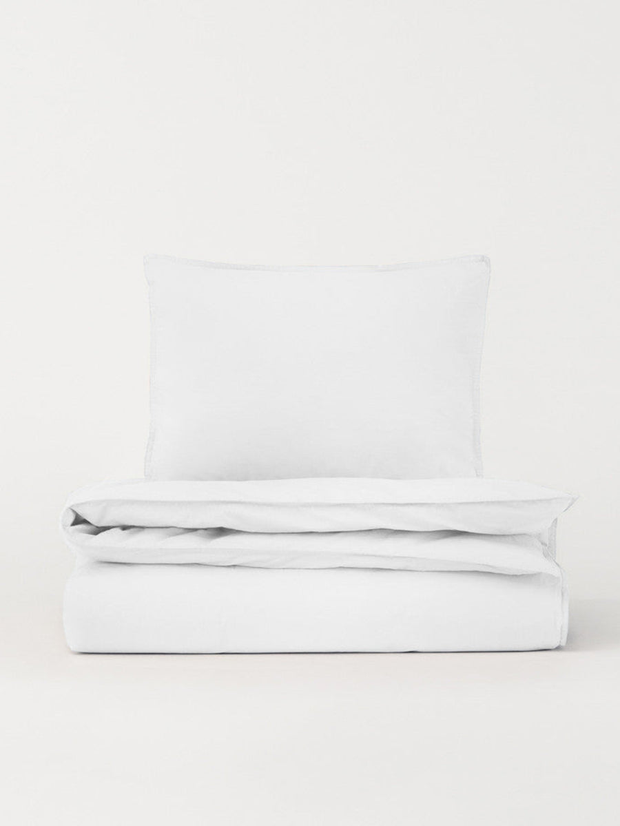 DAWN Percale Dynebetræk Duvet Cover Bright White