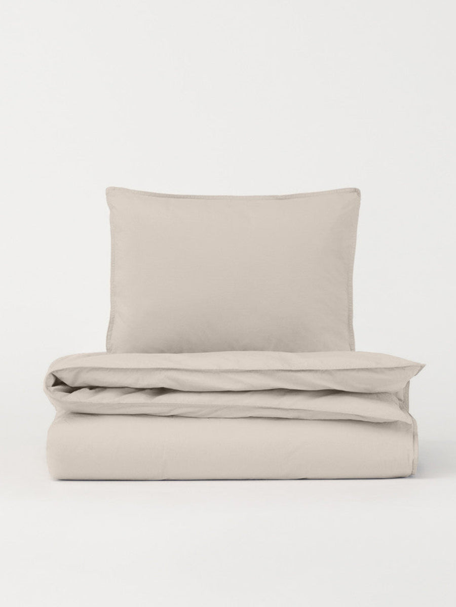 DAWN Percale Dynebetræk Duvet Cover Ivory