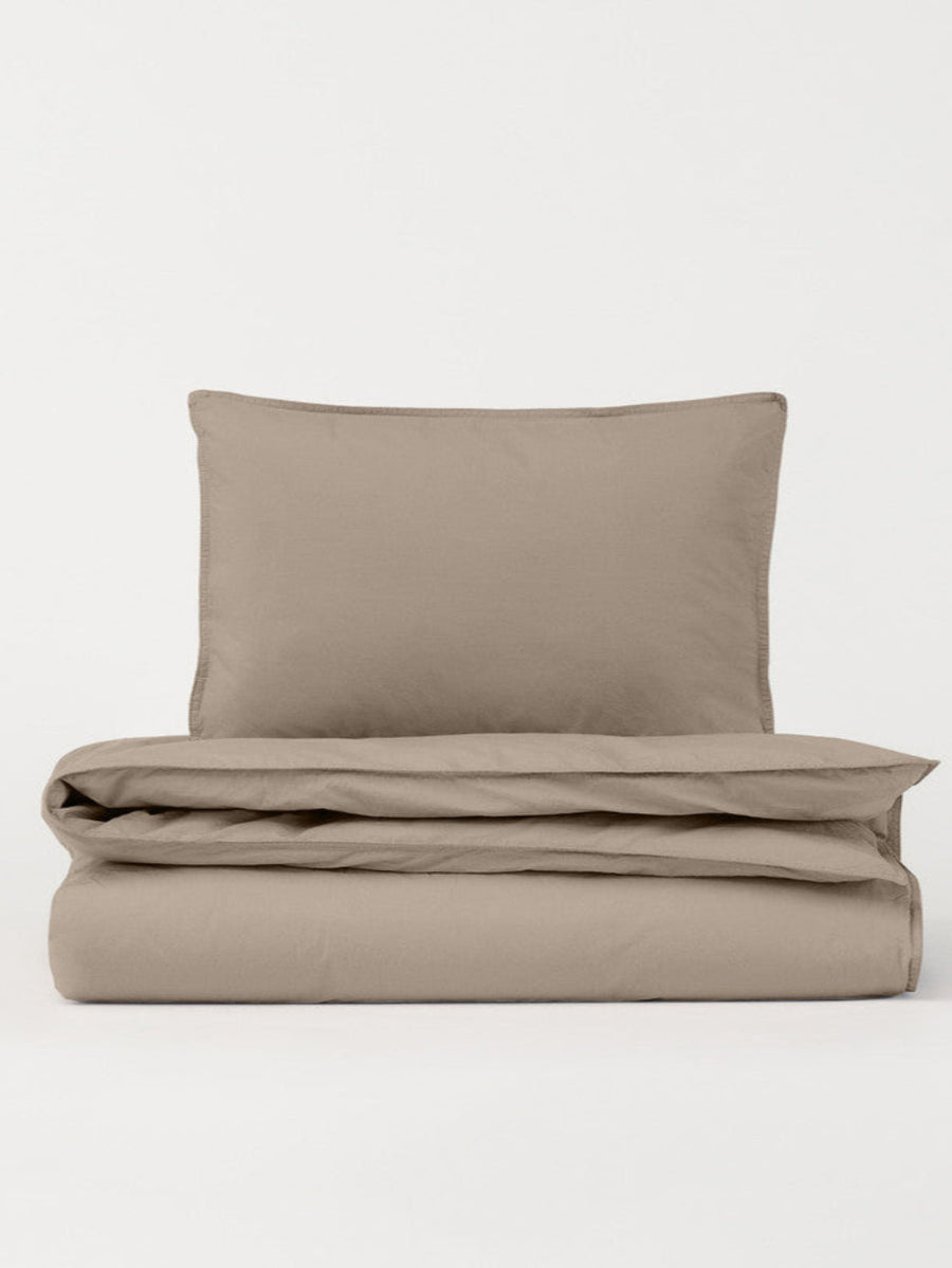 DAWN Percale Dynebetræk Duvet Cover Stone