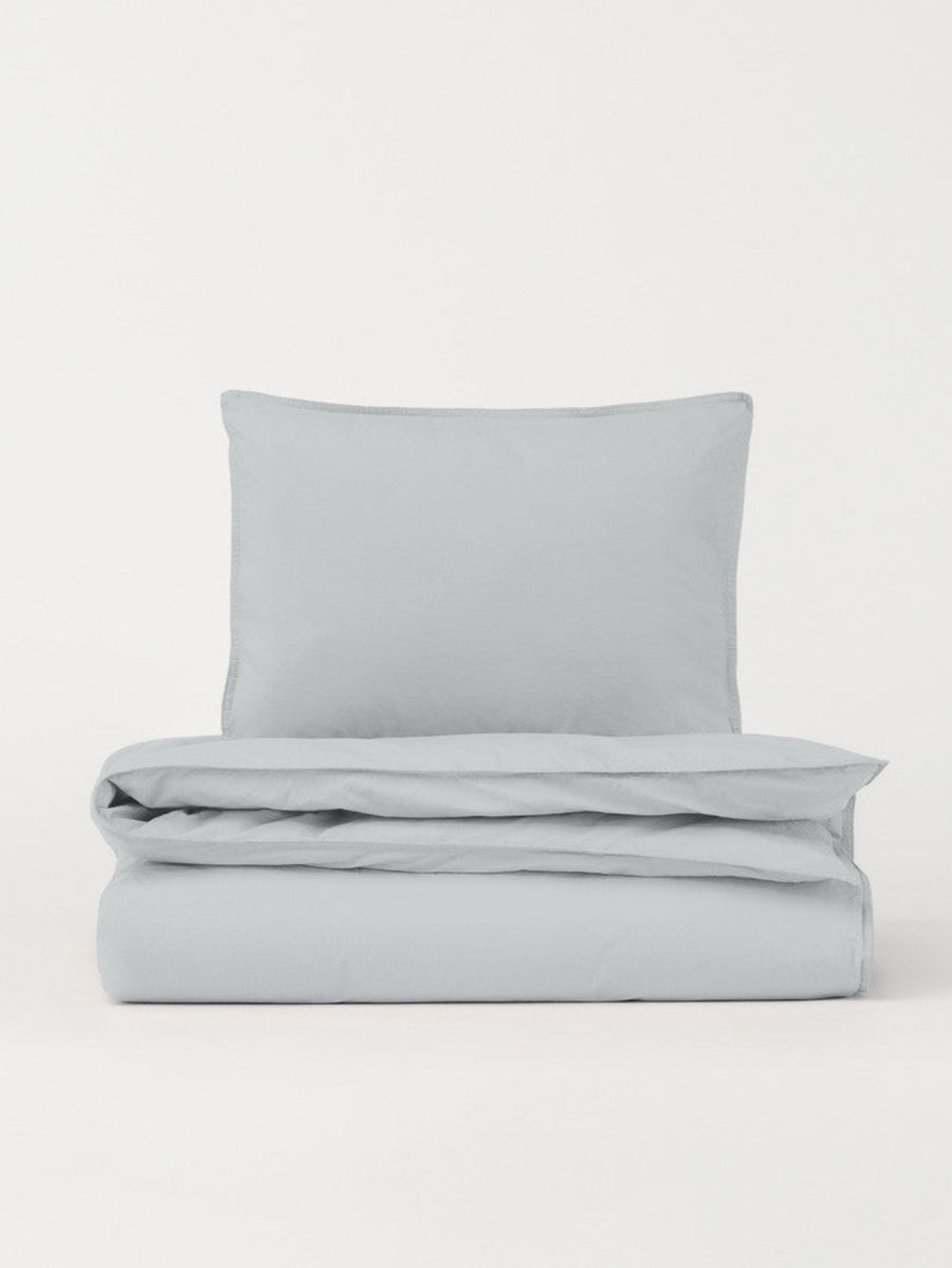 DAWN Percale Dynebetræk Duvet Cover Pearl Grey