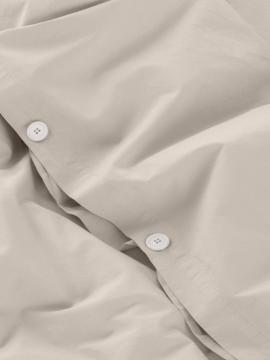 DAWN Percale Dynebetræk Duvet Cover Ivory