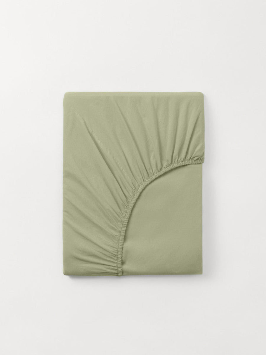 DAWN Percale Faconlagen (140x200x35) Bed Sheets Nordic Green