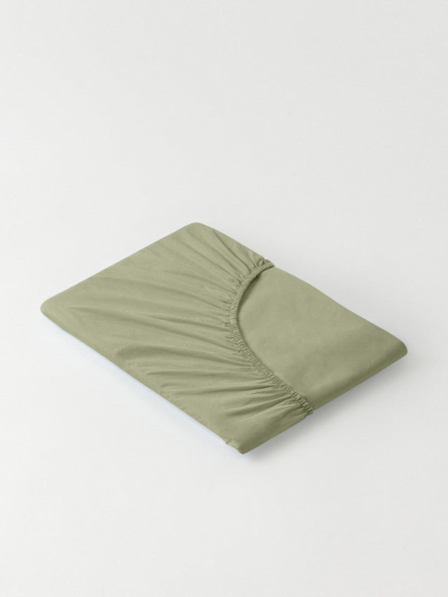 DAWN Percale Faconlagen (140x200x35) Bed Sheets Nordic Green