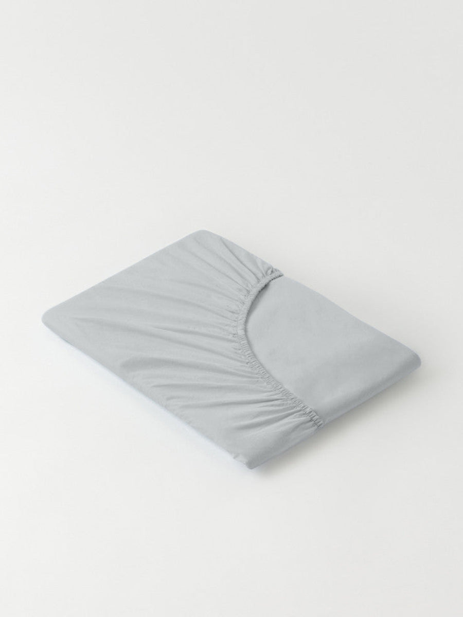 DAWN Percale Faconlagen (160x200x35) Bed Sheets Pearl Grey