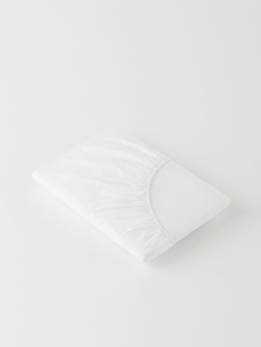 DAWN Percale Faconlagen (90x200x35) Bed Sheets Bright White