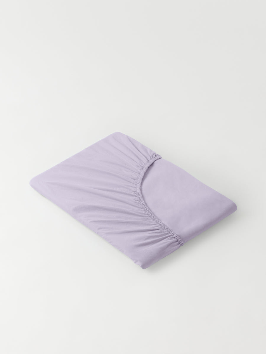 DAWN Percale Faconlagen (90x200x35) Bed Sheets Lavender Mist