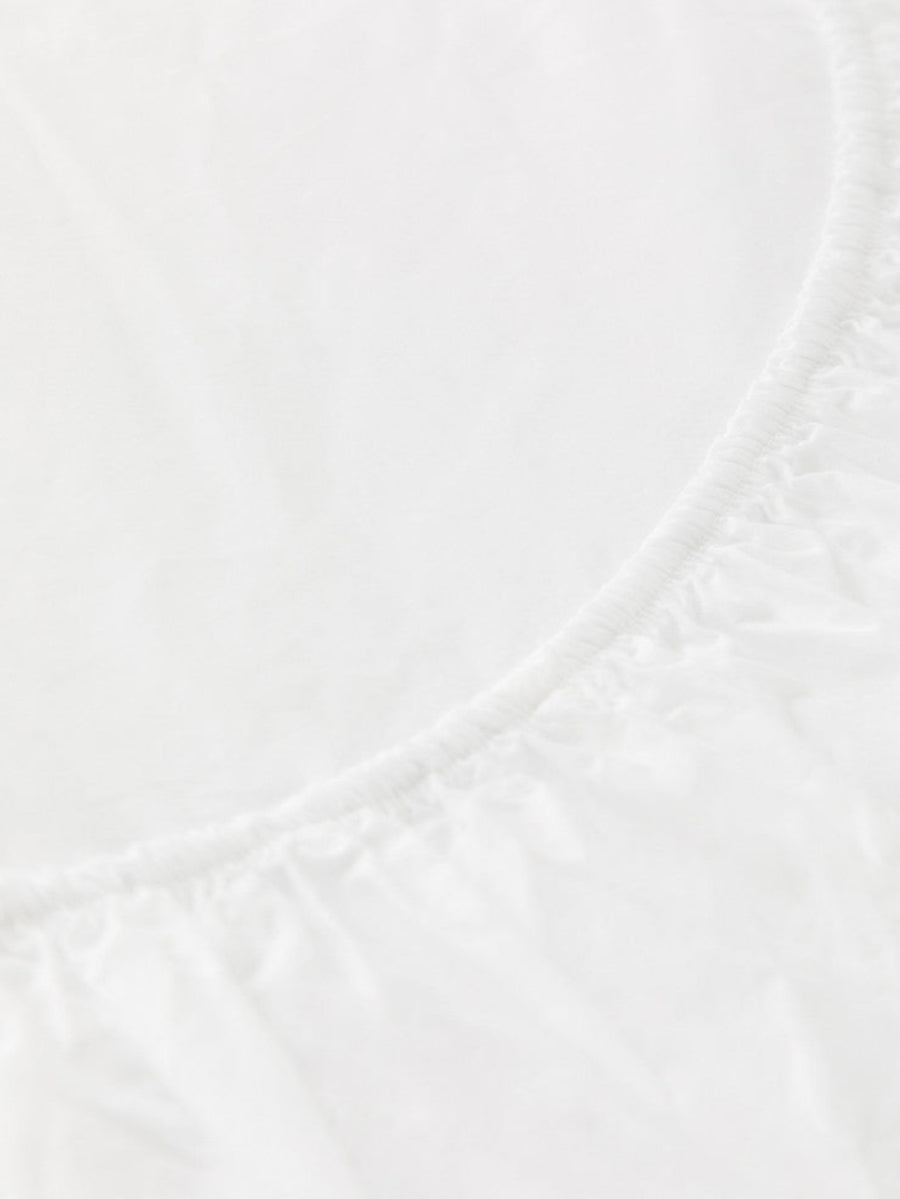 DAWN Percale Faconlagen (90x200x35) Bed Sheets Bright White