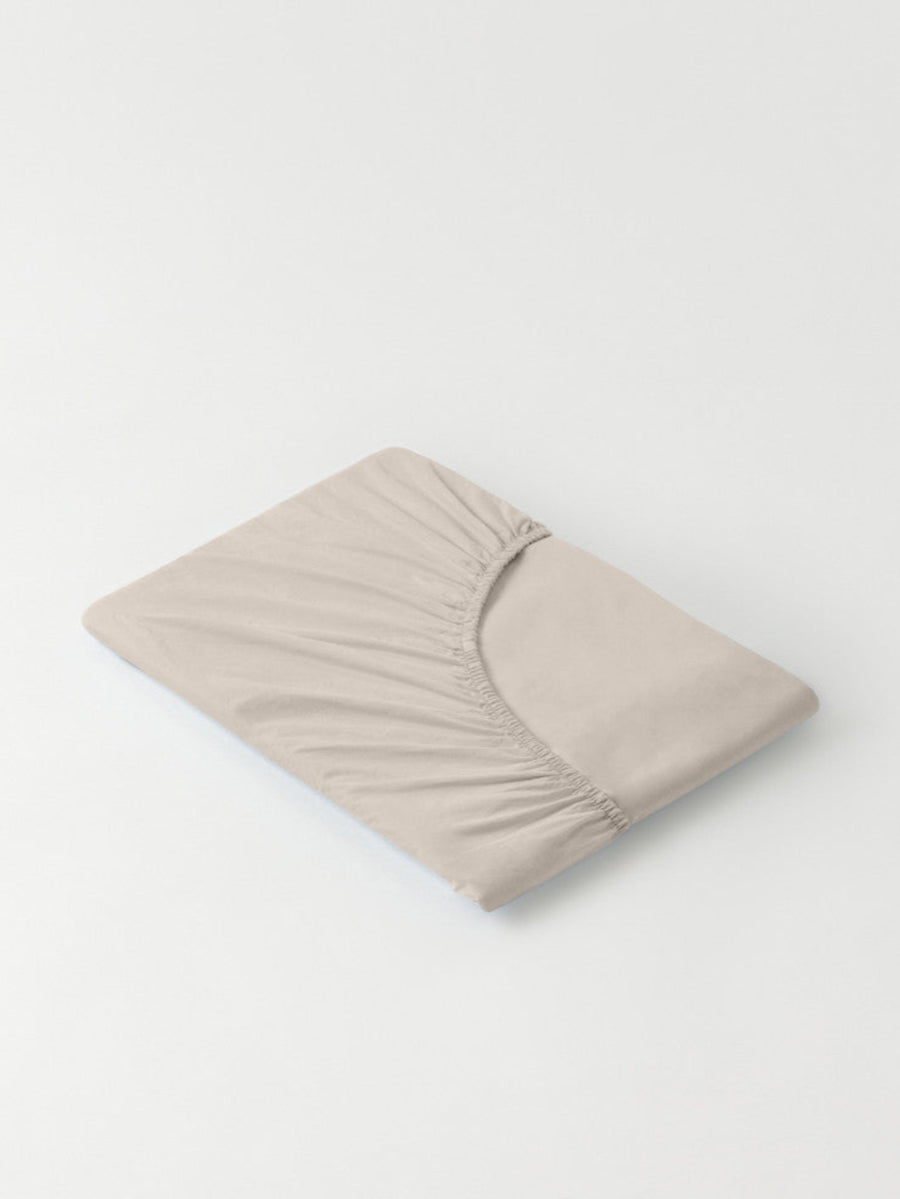 DAWN Percale Faconlagen (90x200x35) Bed Sheets Ivory