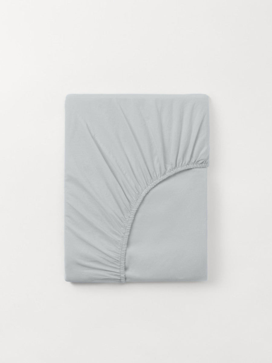 DAWN Percale Faconlagen (90x200x35) Bed Sheets Pearl Grey