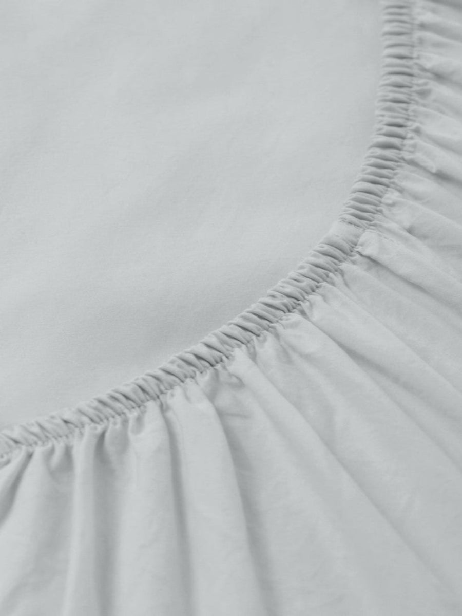 DAWN Percale Faconlagen (90x200x35) Bed Sheets Pearl Grey