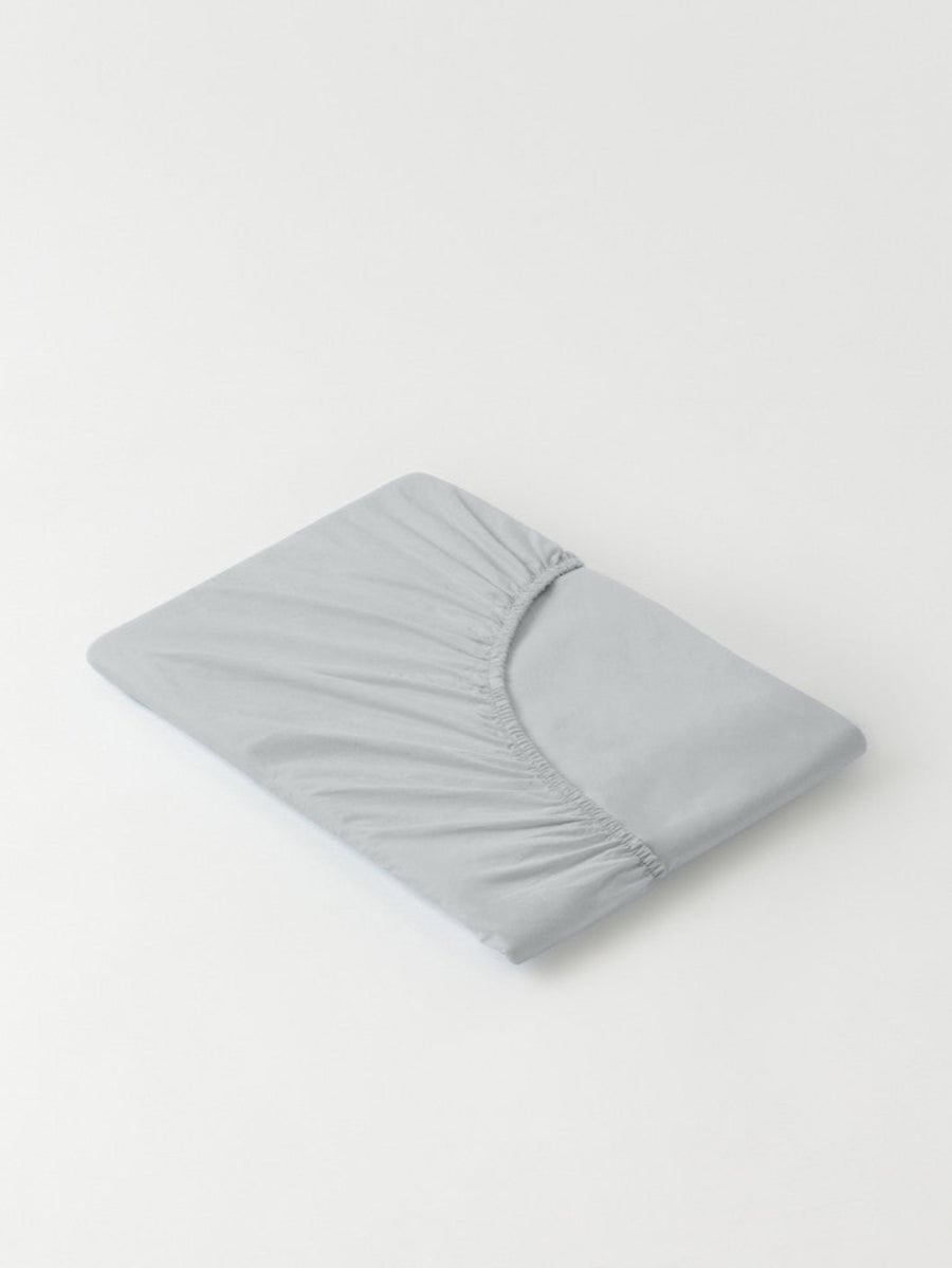 DAWN Percale Faconlagen (90x200x35) Bed Sheets Pearl Grey