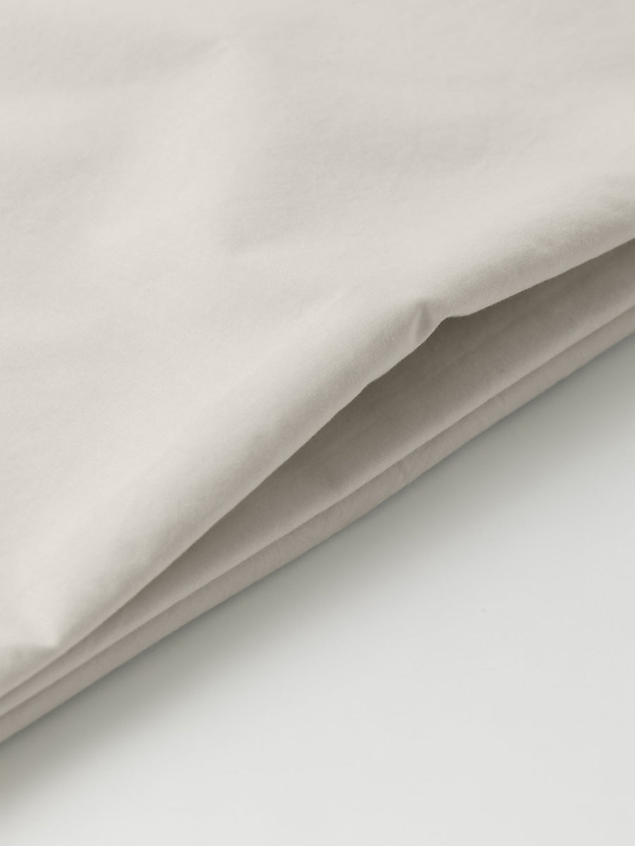 DAWN Percale Fladt Lagen (260x260) Bed Sheets Ivory