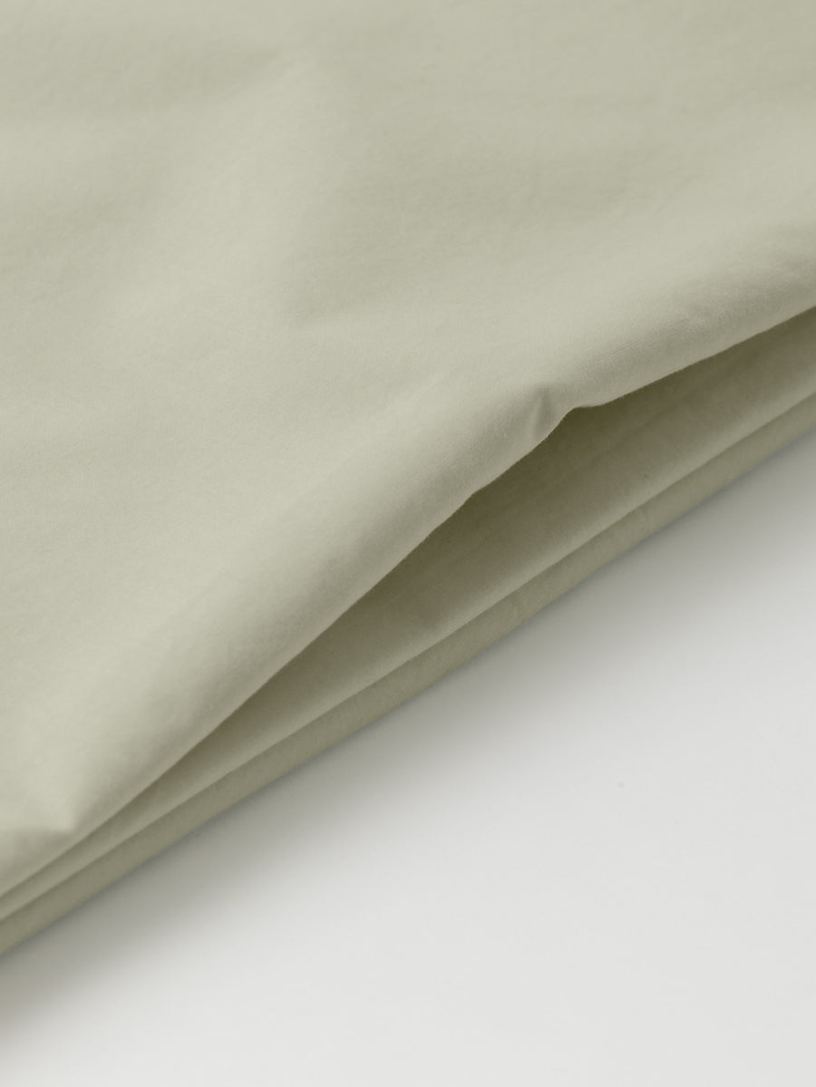 DAWN Percale Fladt Lagen (260x260) Bed Sheets Overcast