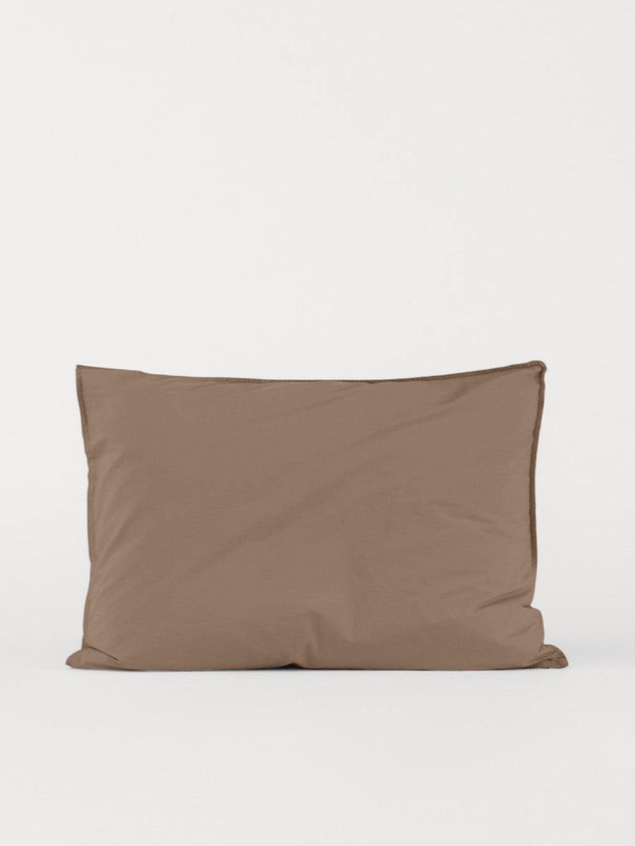 DAWN Percale Pillow Case (50x70) Pillowcase Mocha Brown