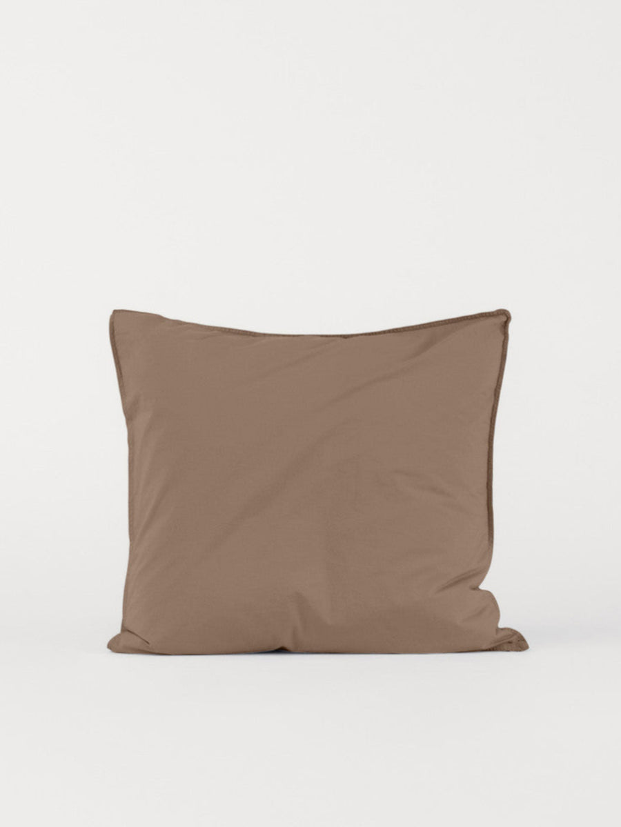 DAWN Percale Pillow Case (60x63) Pillowcase Mocha Brown