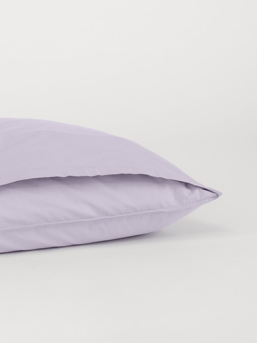 DAWN Percale Pudebetræk (50x70) Pillowcase Lavender Mist