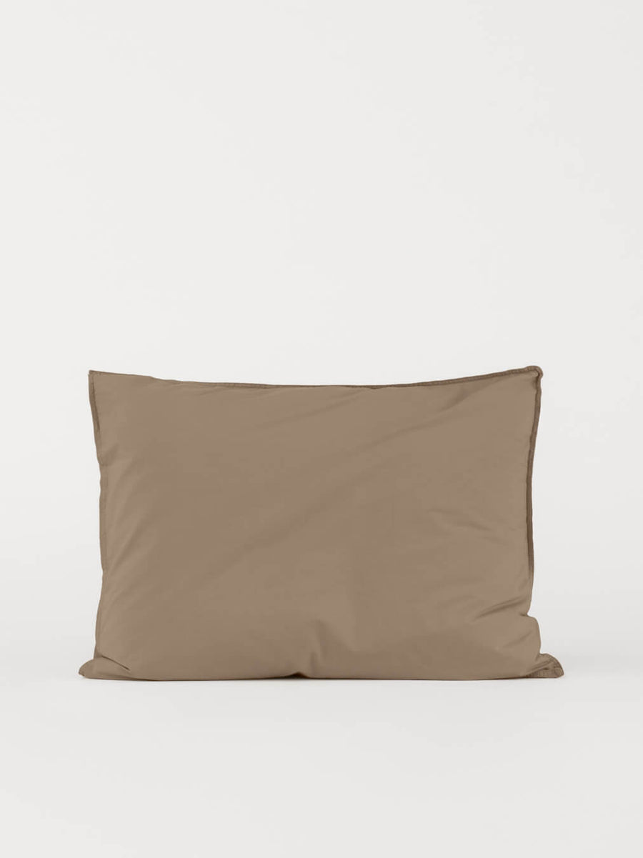 DAWN Percale Pudebetræk (50x70) Pillowcase Mocha Brown