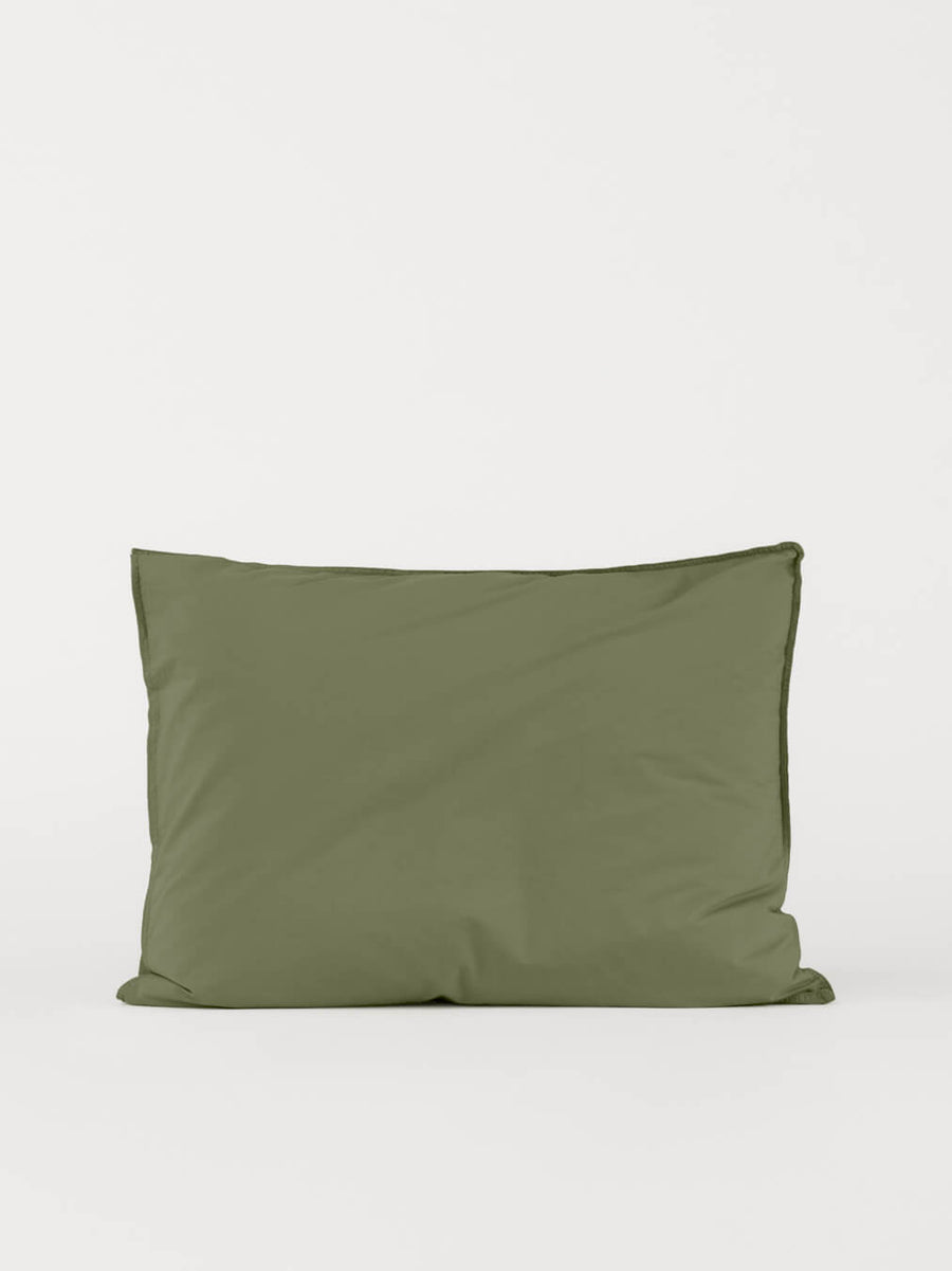 DAWN Percale Pudebetræk (50x70) Pillowcase Olive