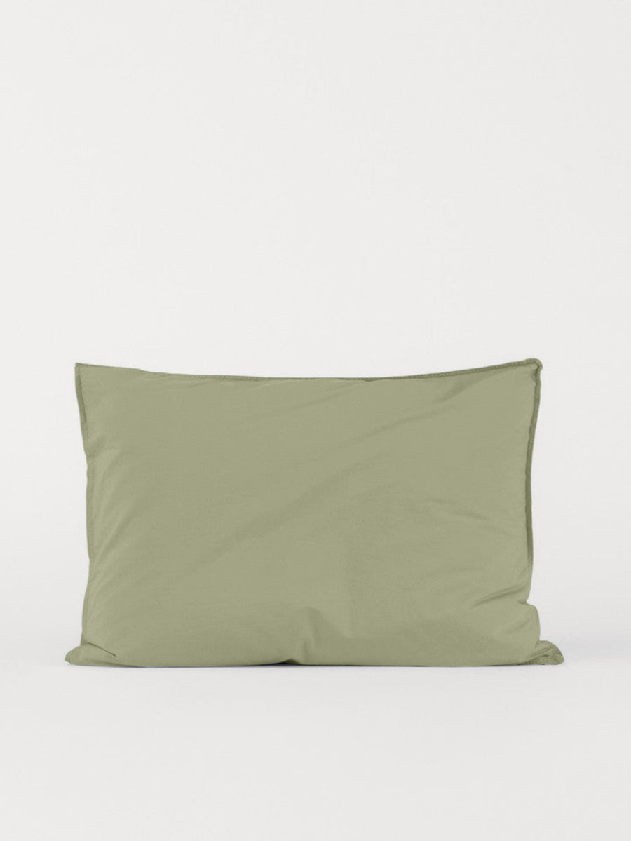 DAWN Percale Pudebetræk (50x70) Pillowcase Nordic Green