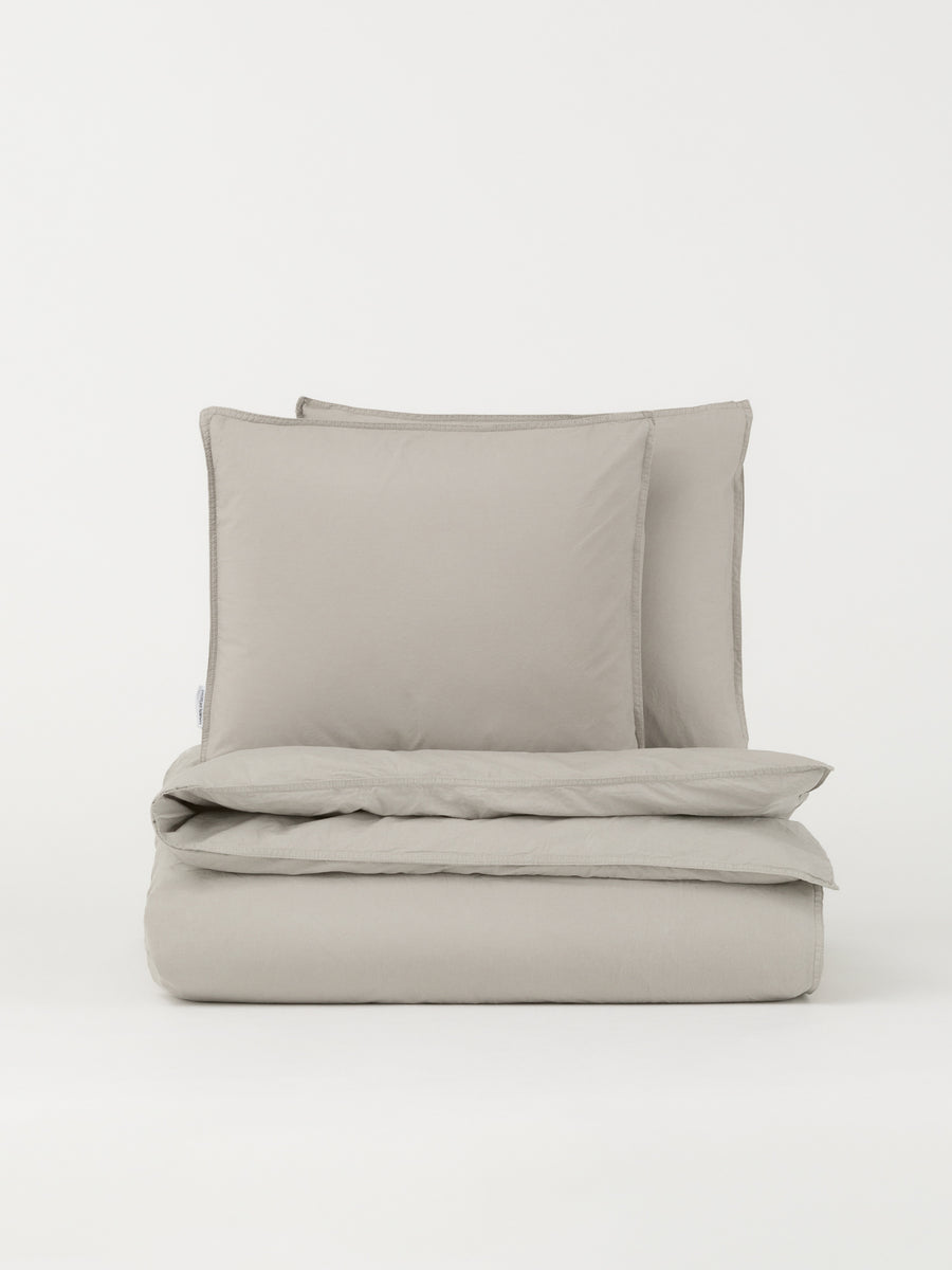 DAWN StayFresh™ Sengesæt m/stropper (240x220) Duvet Cover Sets Flint Gray